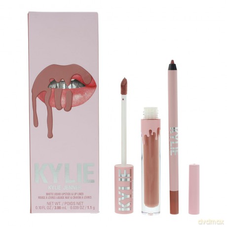 Set Matte Liquid Lipstick + Lip Liner - Shade: 802 Candy K
