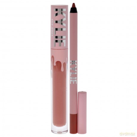 Set Matte Liquid Lipstick + Lip Liner - Shade: 802 Candy K