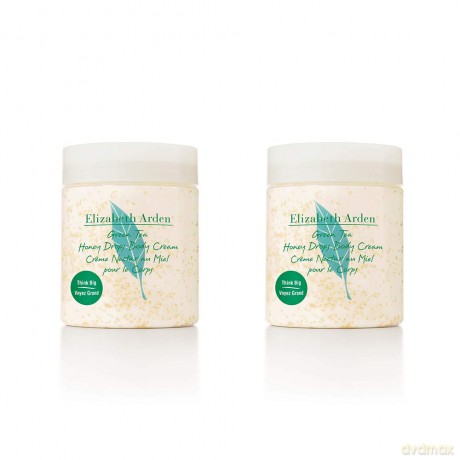Set of body creams Honey Drops Green Tea Cream Duo 2 x 500 ml