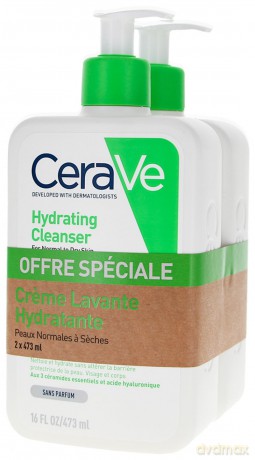 Set of hydrating cleansing gels for face and body Hydrating Cleanser 2 x 473 ml