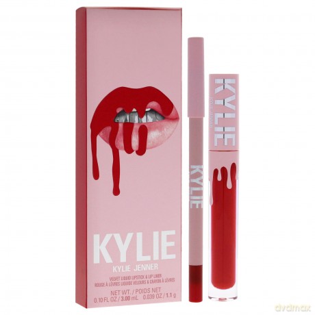 Set Velvet Liquid Lipstick + Lip Liner - Shade: 405 Red Velvet