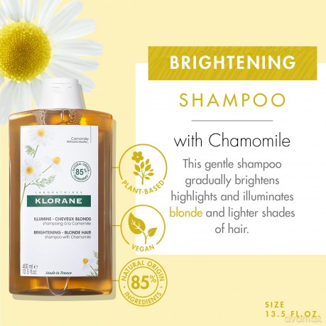 Shampoo for blond hair Hemanek Brightening Blond Hair Shampoo - Volume: 400 ml