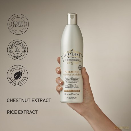 Shampoo for dry and dull hair Glorious Shampoo - Volume: 500 ml
