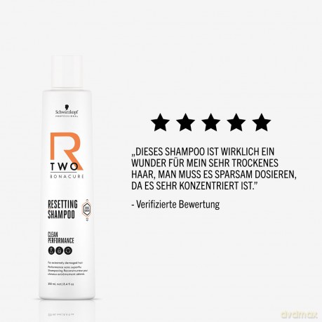 Shampoo for extremely damaged hair R-Two Bonacure Resetting Shampoo - Volume: 250 ml