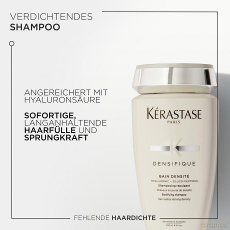 Shampoo for hair lacking density density of Bain - Volume: 250 ml