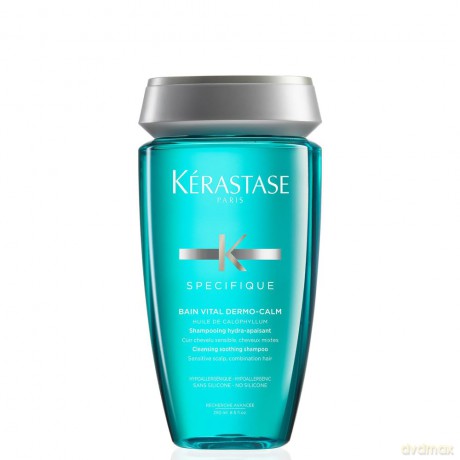 Shampoo for sensitive scalps for normal to combination hair Bain Vital Dermo-Calm Hypoallergenic Hydra-Soothing Shampoo 250 ml - Volume: 250 ml
