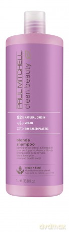 Shampoo neutralizing yellow tones Clean Beauty Blonde Shampoo - Volume: 1000 ml