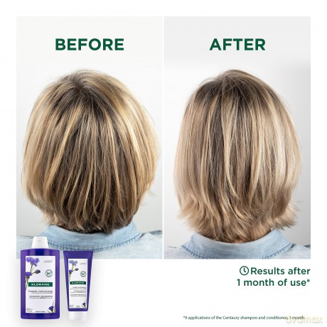 Shampoo neutralizing yellow tones Cornflower BIO - Volume: 200 ml