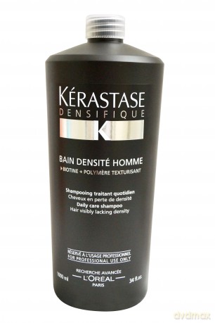 Shampoo to restore hair density for men Homme Bain-density Daily Care Shampoo - Volume: 1000 ml