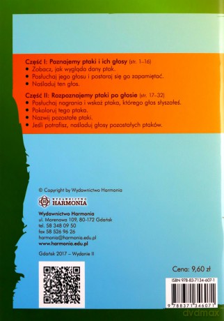 Rozpoznajemy ptaki po głosie + CD [KSIĄŻKA]