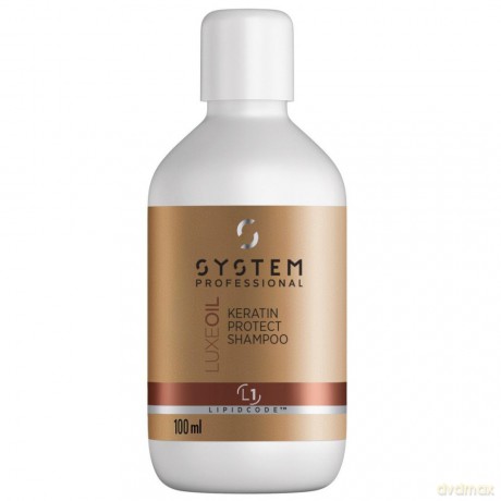 Shampoo with Keratin LuxeOil Keratin Protect Shampoo - Volume: 100 ml