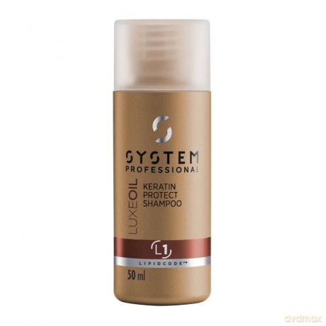 Shampoo with Keratin LuxeOil Keratin Protect Shampoo - Volume: 50 ml