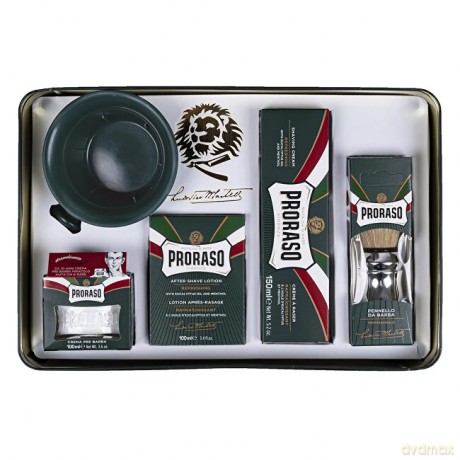 Shaving gift set with Eucalyptus brush