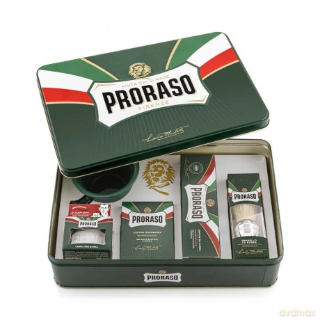 Shaving gift set with Eucalyptus brush