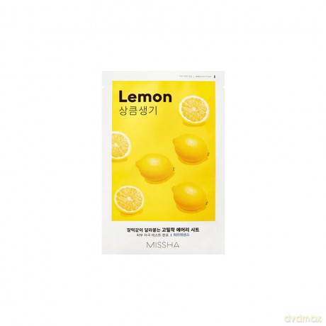 Sheet mask with lemon extract Lemon Airy Fit Sheet Mask 19 g