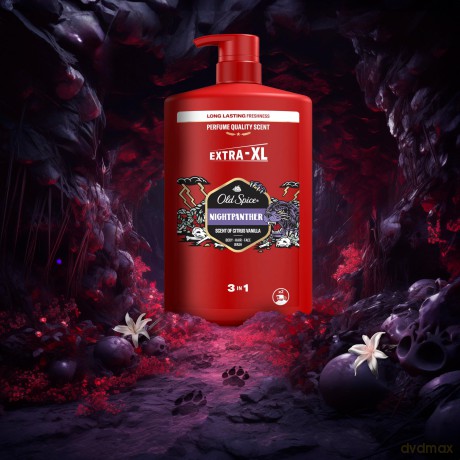 Shower gel for men NightPanther Body-Hair-Face Wash - Volume: 1000 ml