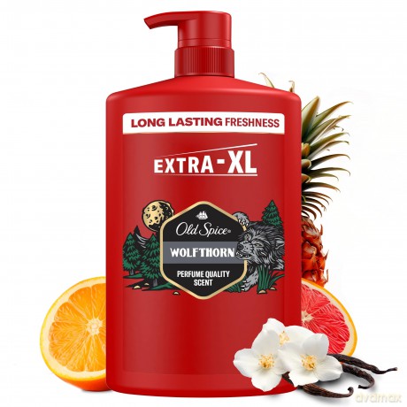 Shower gel for men WolfThorn Body-Hair-Face Wash 1000 ml