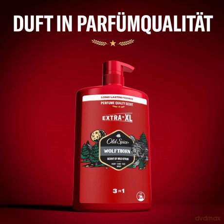 Shower gel for men WolfThorn Body-Hair-Face Wash 1000 ml