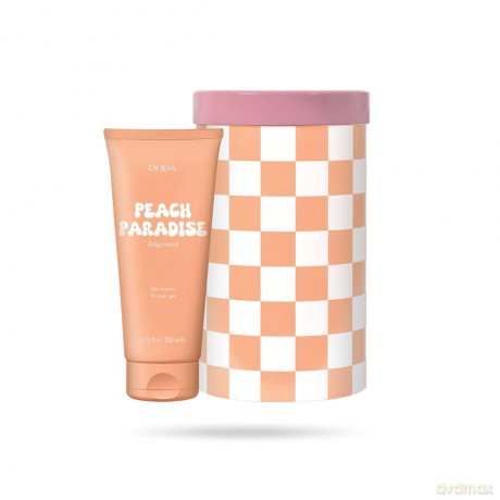 Shower gel Peach Paradise Happy Box Shower Gel 200 ml