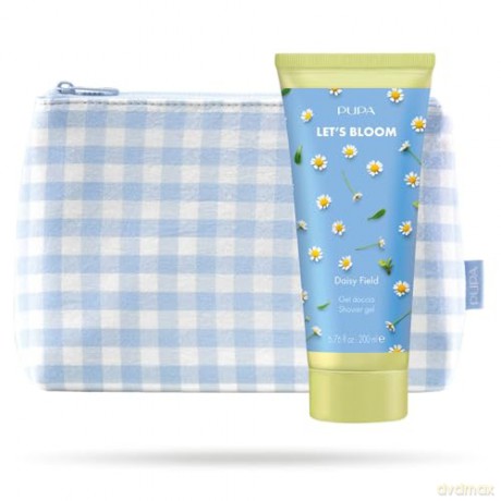 Shower gel with a bag Daisy Field Let`s Bloom Shower Gel 200 ml