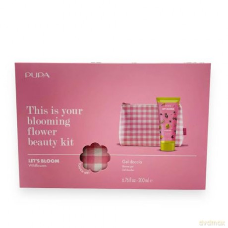 Shower gel with bag Wild Flowers LetÂ´s Bloom Shower Gel 200 ml