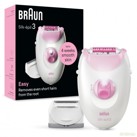 Silk-pil 3 3-031 leg and body epilator and shaver