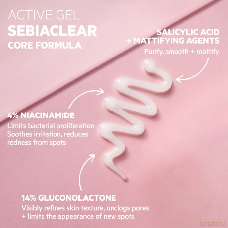 Skin gel against imperfections Sebiaclear Intensive Corrector 40 ml