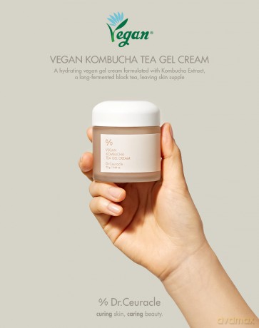Skin gel cream Vegan Kombucha Tea Gel Cream 75 g