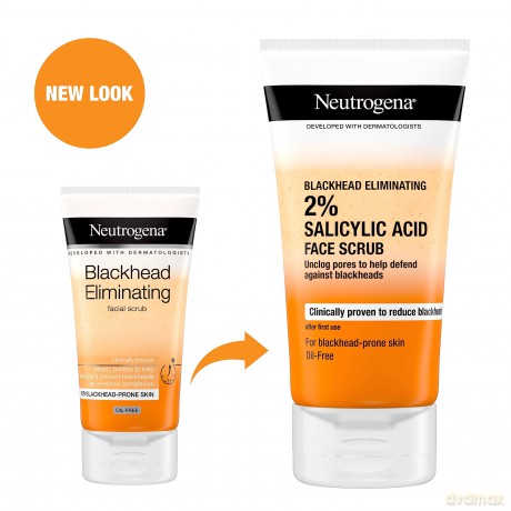 Skin peeling against black dots Salicylic Acid Face Scrub 150 ml