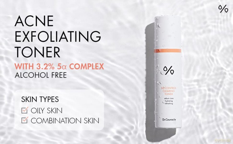 Skin tonic for oily and problematic skin 5a Control Clearing Toner 120 ml