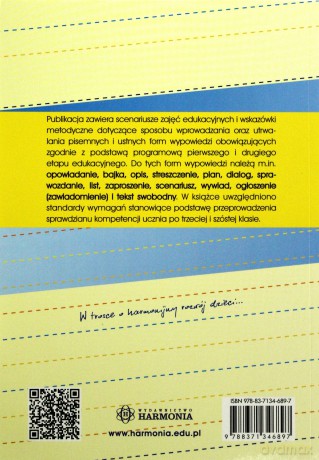 Rozwijanie podstawowych form wypowiedzi [KSIĄŻKA]