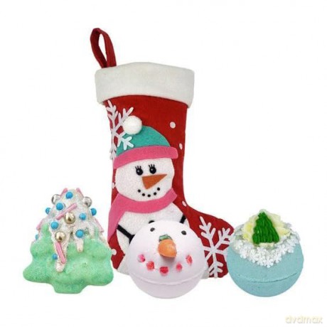 Snowlady Stocking Set Gift Set