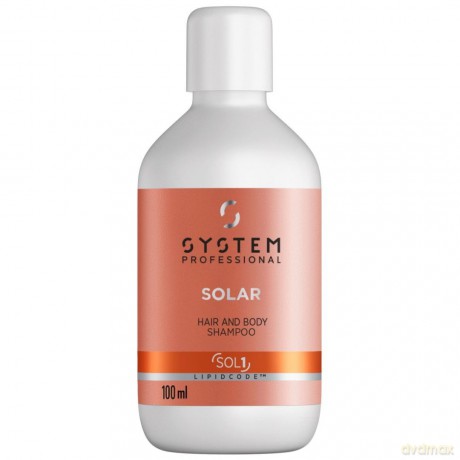 Solar Hair and Body Shampoo Hair and Body Shampoo - Volume: 100 ml