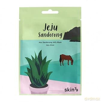 Soothing fabric mask with aloe vera Jeju Sandorong Jelly Mask 33 ml