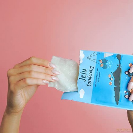 Soothing fabric mask with aloe vera Jeju Sandorong Jelly Mask 33 ml