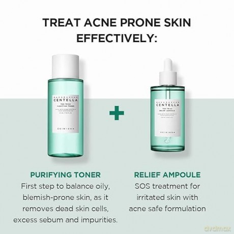 Soothing serum with Tea Tree for problematic skin Madagascar Centella Tea-Trica Relief Ampoule - Volume: 30 ml