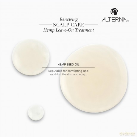 Soothing treatment for dry scalp Renewing Scalp Care Hemp Leave-On Treatment 74 ml
