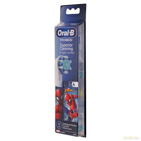Spare head EB 10-4 Kids Spiderman 4 pcs