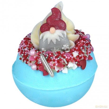 Sparkling bath bomb The Christmas Gonk 160 g