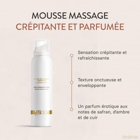 Sparkling massage foam Fizzy Massage Foam 150 ml