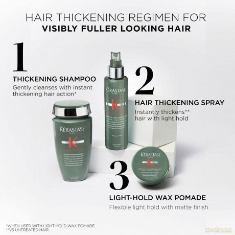 Strengthening shampoo against hair loss for men Genesis Homme Thickness Boosting Shampoo System - Volume: 250 ml