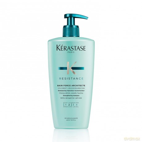 Strengthening shampoo for damaged and brittle hair Resist ance Strength ening Shampoo - Volume: 500 ml