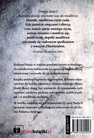 Różaniec z Królową Pokoju z Medjugorie [KSIĄŻKA]