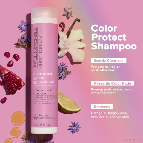 Sulfate-free shampoo for colored hair Clean Beauty Color Protect Shampoo - Volume: 250 ml