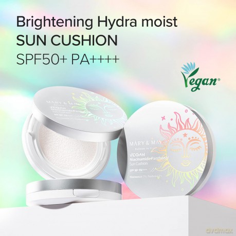 Sun protection SPF 50+ Vegan Niacinamide Panthenol Sun Cushion 25 g