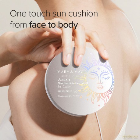 Sun protection SPF 50+ Vegan Niacinamide Panthenol Sun Cushion 25 g