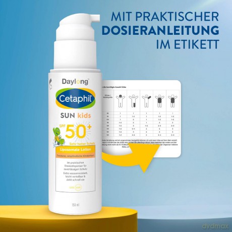 Sunscreen lotion for children Cetaphil Sun Kids SPF 50+ Liposomal Lotion 150 ml