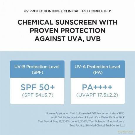 Sunscreen roll-on SPF 50+ Madagascar Centella Hyalu-Cica Silky-Fit Sun Stick - Volume: 7 g