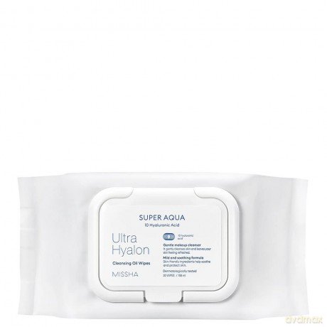 Super Aqua Ultra Hyalon Cleansing Oil Wipes - Variant: 30 ks