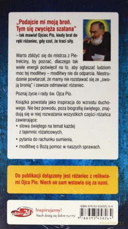 Różaniec. Broń duchowa Ojca Pio [KSIĄŻKA]